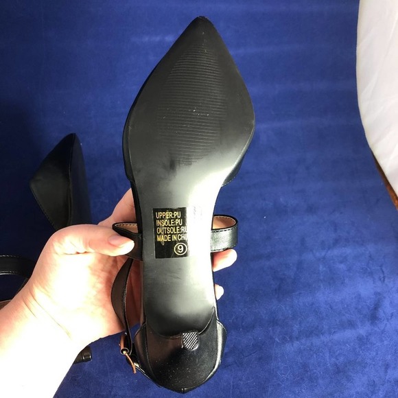 SALE - NWOB Journey + Crew Strappy Black Pumps - Picture 10 of 10